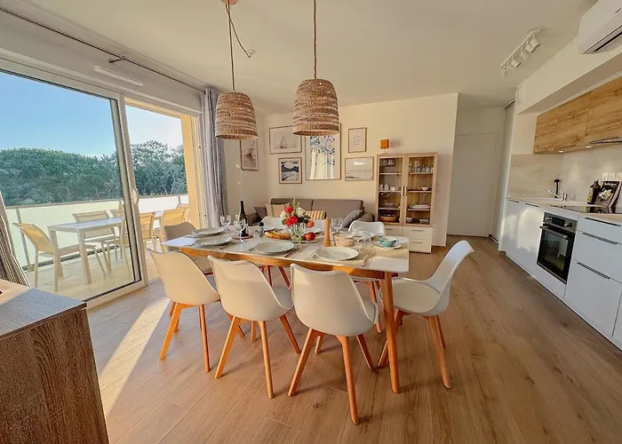 Aurora, Magnifique Classe 3 Etoiles, 6 P, Acces Direct Plage, Parking Prive Apartament