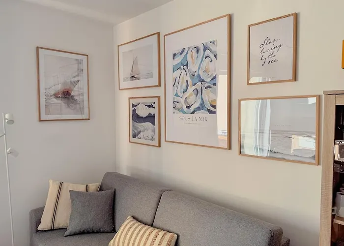 Apartament Aurora, Magnifique Classe 3 Etoiles, 6 P, Acces Direct Plage, Parking Prive