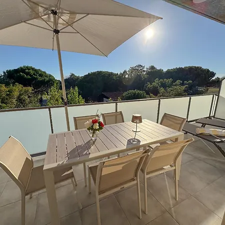 Apartmán Aurora, Magnifique, Classe 3 Etoiles, 6 Personnes, Acces Direct Plage, Parking Prive, Vue A Travers La Pinede *